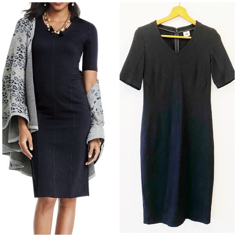 CAbi Claire Ponte Dress 3101